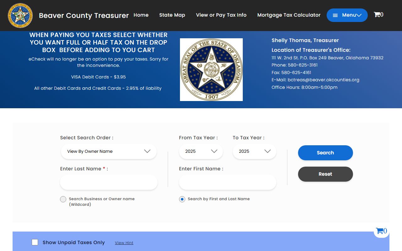 Beaver County Unclaimed Money - Tax Records Portal