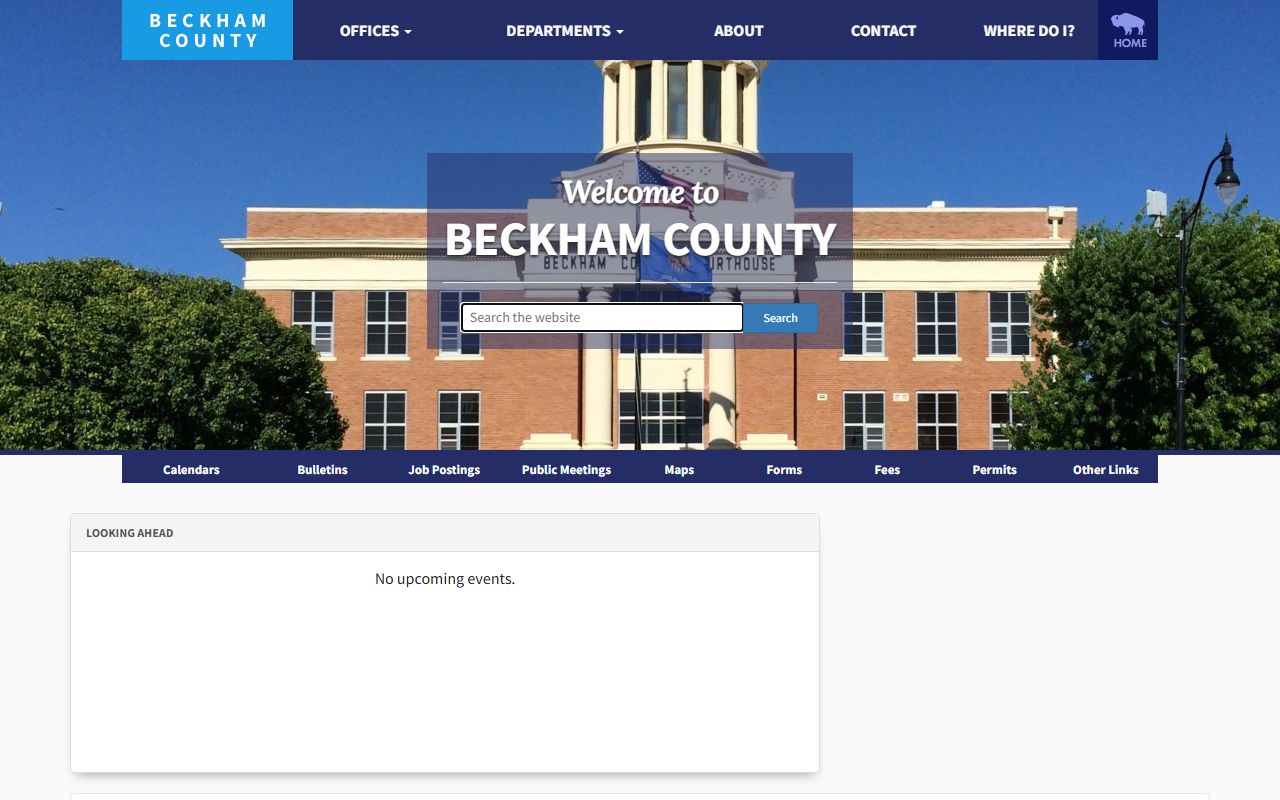 Beckham County Unclaimed Money - County Government Portal