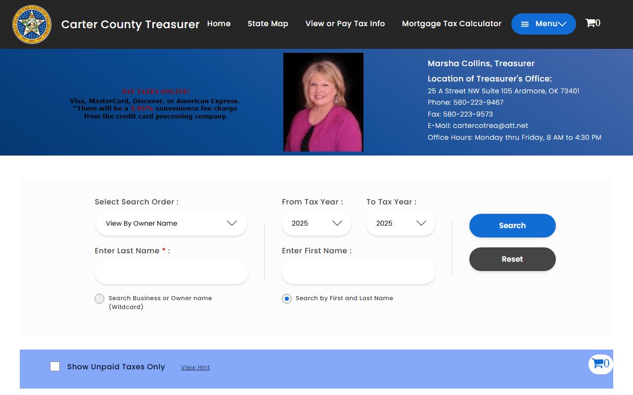 Carter County Unclaimed Money - Tax Records Portal