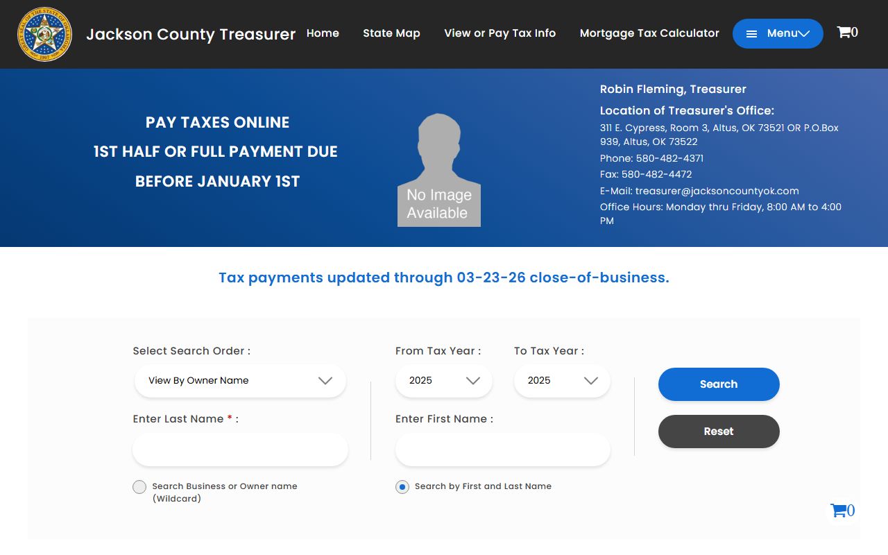 Jackson County Unclaimed Money - Tax Records Portal