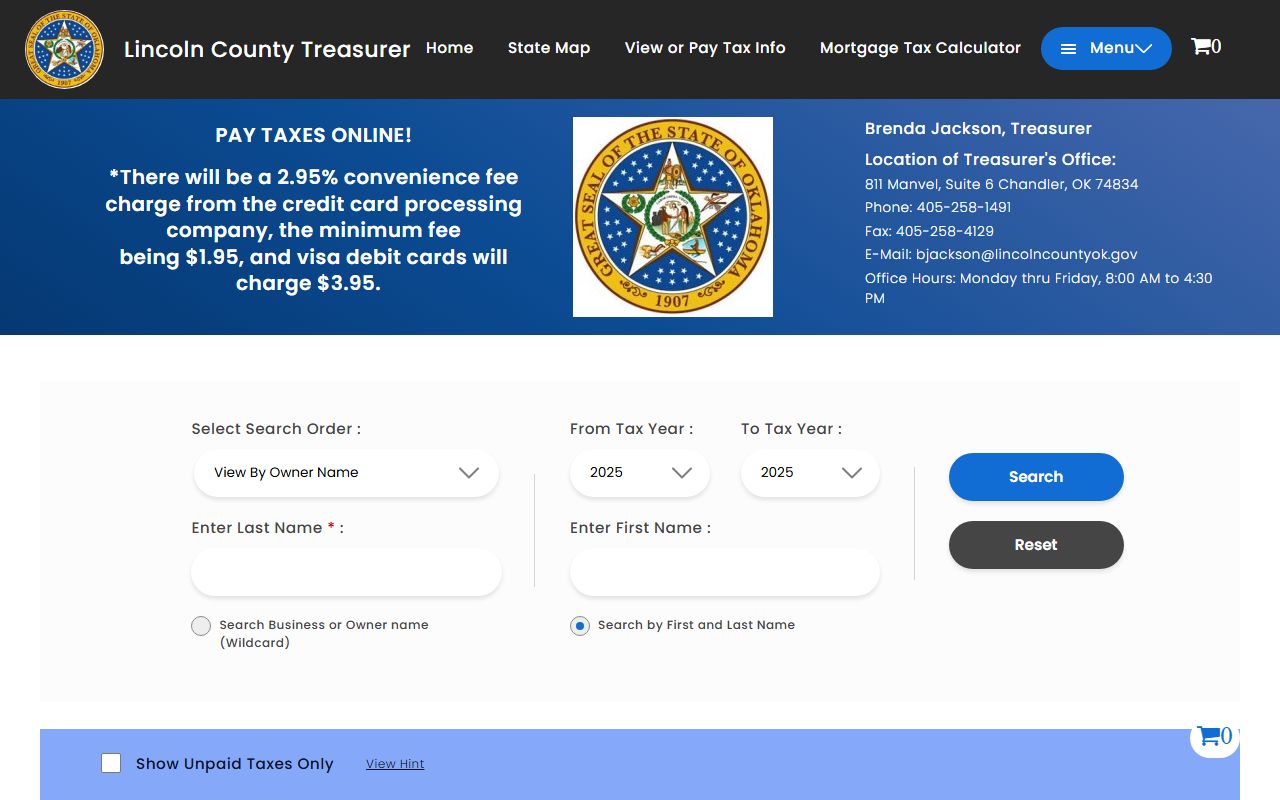 Lincoln County tax records search for unclaimed money and property research