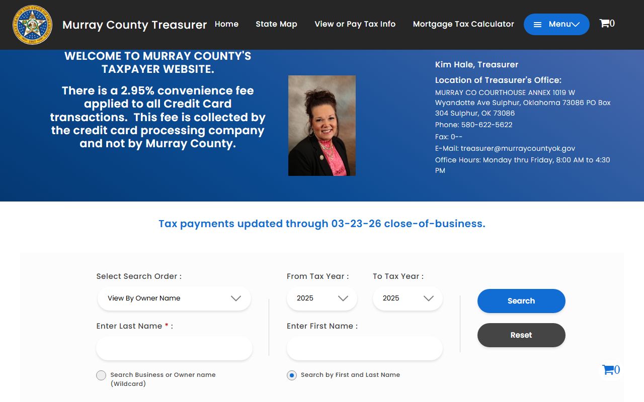 Murray County tax records search for unclaimed money